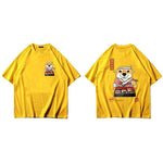 T-shirt Shiba Inu japonais jaune