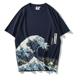 T-shirt vague de Kanagawa 