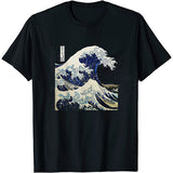 T-shirt vague Hokusai