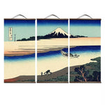 Tableau japonais Hokusai (Bushū Tamagawa)