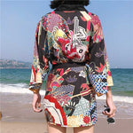 Veste kimono été japonais