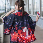 Veste kimono femme courte