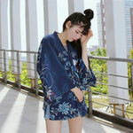 Veste kimono femme japonaise chic