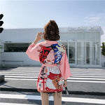 Veste kimono pour femme japonais