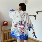 Veste légère kimono femme pas cher