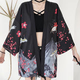 Veste type kimono femme