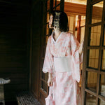 Yukata traditionnel japonais femme